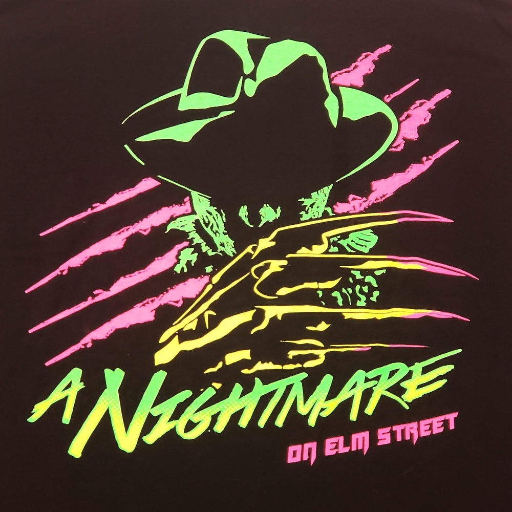 Changes Mens Nightmare On Elm Graphic T-Shirt - Picture 3 of 4
